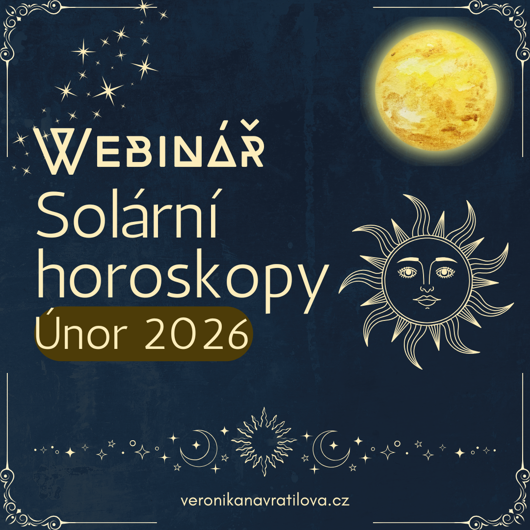 Webinář Solární horoskopy se koná 2. února 2026